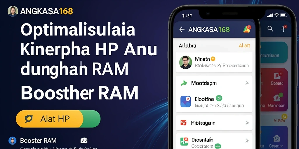 Antarmuka aplikasi ANGKASA168 yang sederhana dan fungsional.