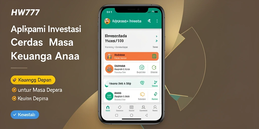 Tampilan antarmuka HW777 yang modern dan informatif.