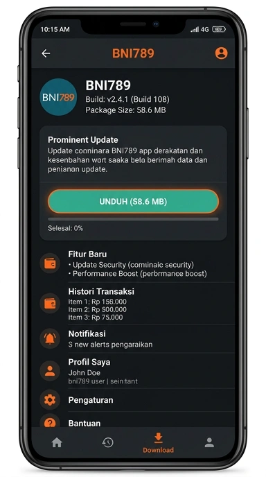 Unduh dan Instal APK bni789 untuk Android